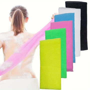 6 colors Washcloth Bath Sponges and Loofahs