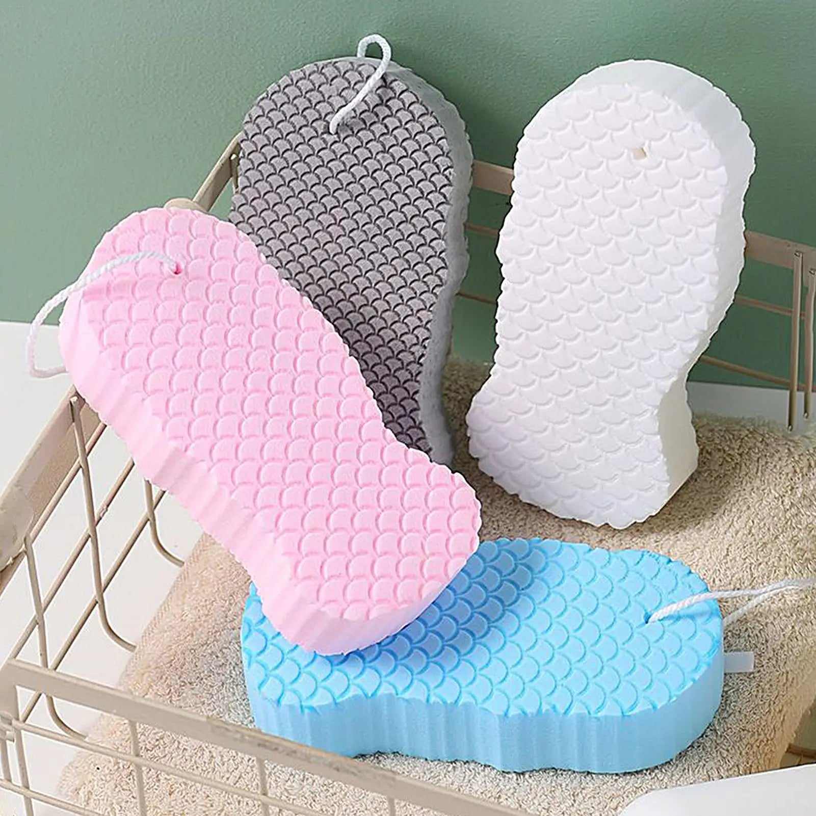 Bath Scrubbing Sponges -Shower Accessories